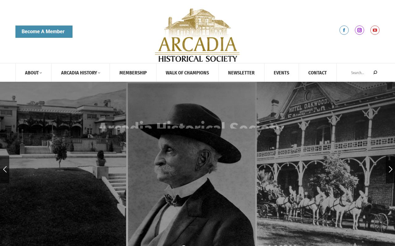 Arcadia city directory Historical Society local-history resources