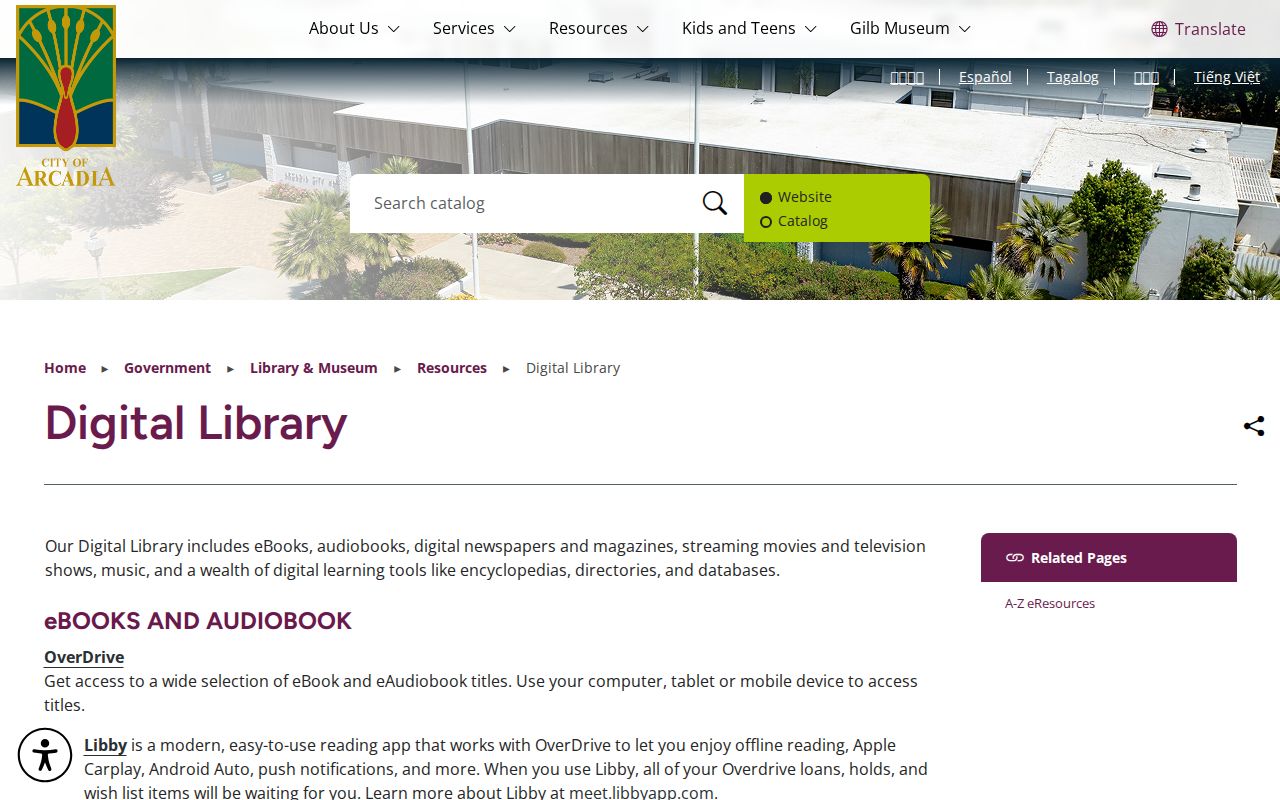 Arcadia city directory public library genealogy and digital history resources